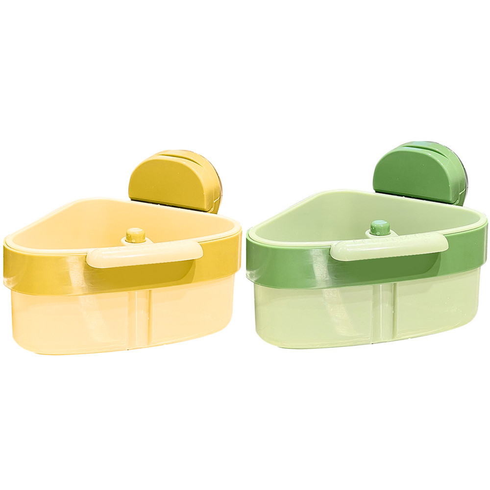 Multifunctional Suction Cup Sink Drain Basket Filter Basket Kitchen Triangular Sink Strainer