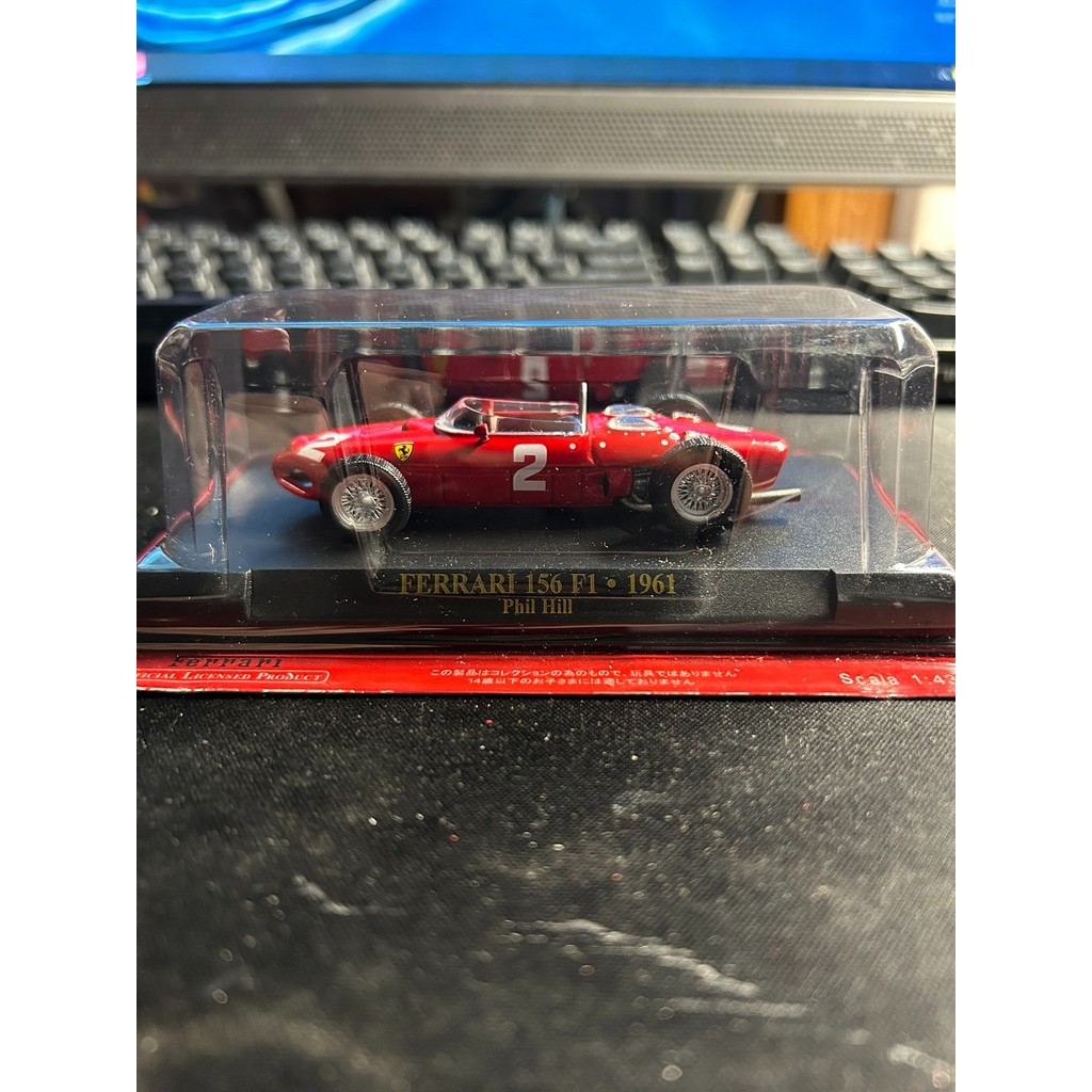 Ixo alaya Series 1/43 Ferrari 156F1 Phil.Hill 1961 Season Championship Car Generation Magic Car, Win