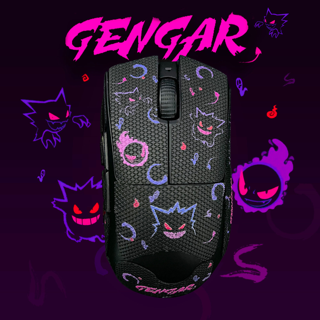 Purgatory Viper v3pro สติ๊กเกอร์กันลื่นรวมทุกอย่างพร้อมสติกเกอร์ปุ่มด้านข้างสติกเกอร์ดูดซับเหงื่อไม่