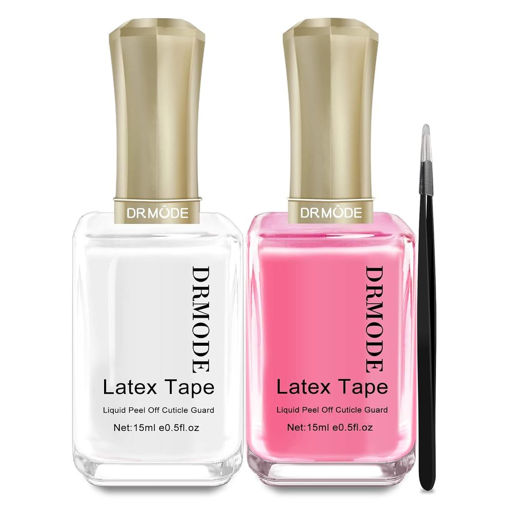 DRMODE Liquid Latex สําหรับเล็บ 30ML Fast Drying Cuticle Guard Latex เทป Peel Off สําหรับเล็บจิตรกรร