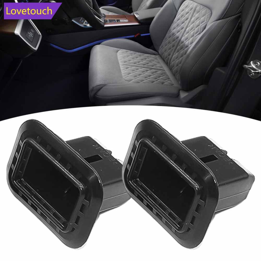 LOVETOUCH 2 ชิ้นรถที่นั่งที่นั่งด้านหลังกรอบ Grommets สําหรับ Audi A4/Avant 2001-2008 A6/Avant 1998-