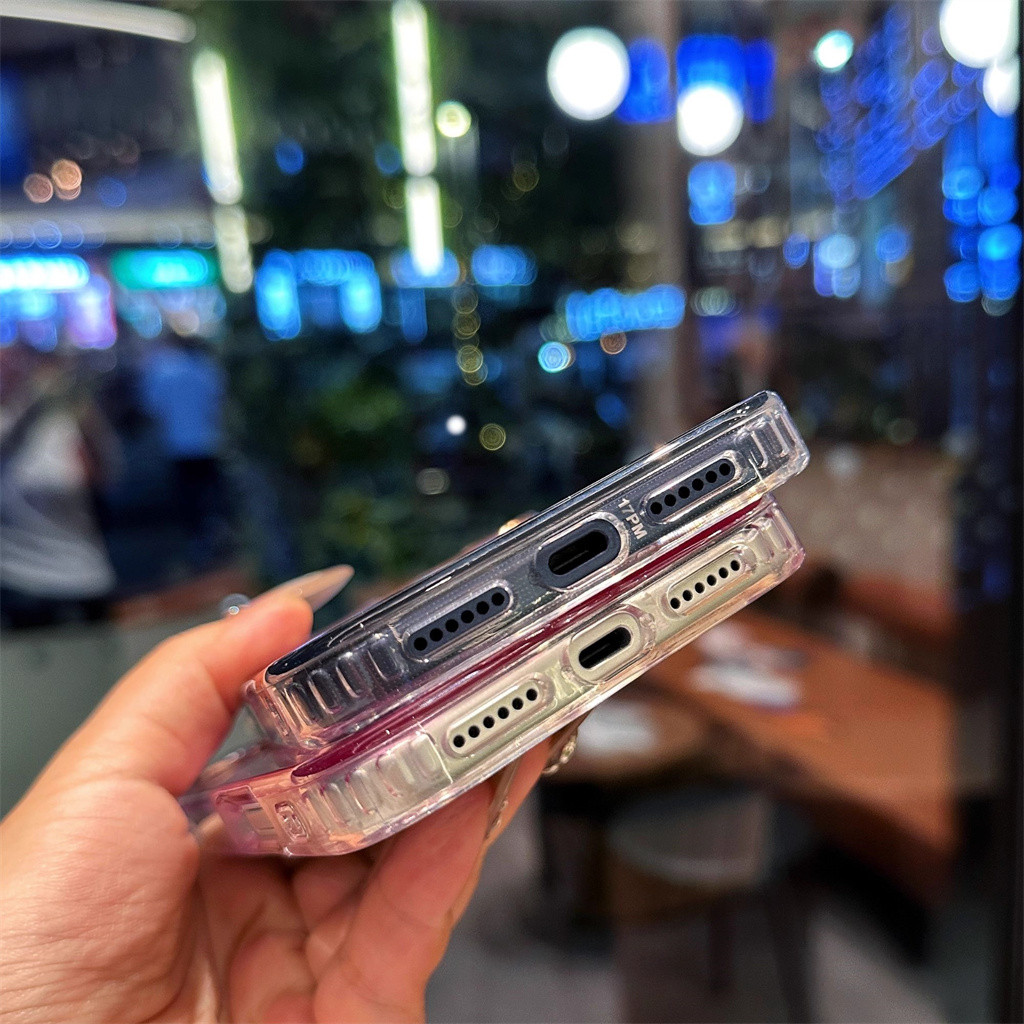 หรูหรากระพริบ ไอโฟน 17 มือโปร สูงสุด 17 อากาศ กรณี 11 12 13 14 15 มือโปร สูงสุด ฝาครอบอย่างเต็มที่ ป้องกันไล่โทนสีกันกระแทกอะคริลิฮาร์ดกร - รูปที่ 7