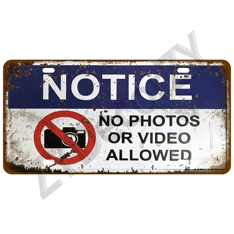 แนวโน้มตอนนี้ Vintage ป้ายทะเบียนรถ Bar Wall Art Garage Moto ตกแต่งบ้านด้านหน้า Vanity Tag เส้นทาง 6