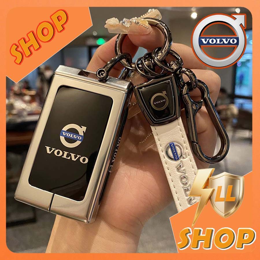 [READY]VOLVO EX30 Upscale Key shell volvo ex30 Business Car Logo Key cover Car Smart Key Leather Cas