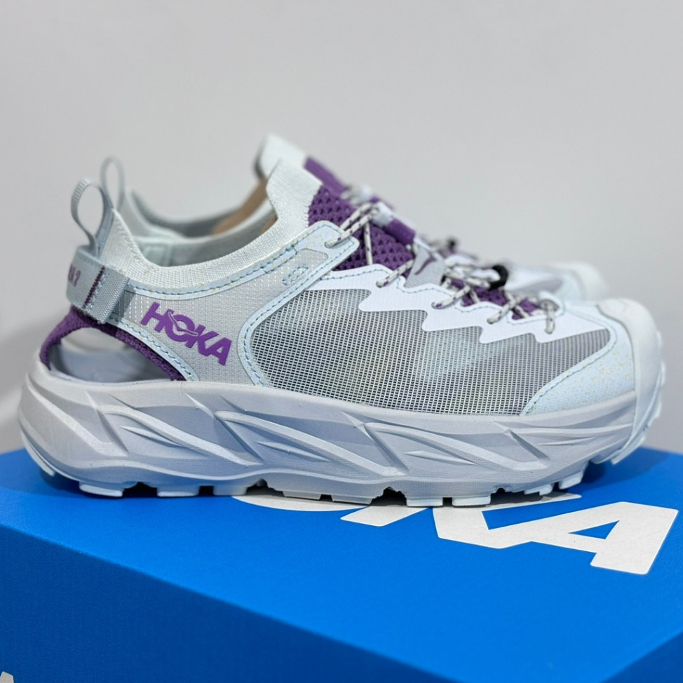 Hoka Hopara รองเท้าแตะสำหรับผู้หญิง แบบสวมใส่ง่าย สไตล์วิ่ง รหัส 1147670-INM