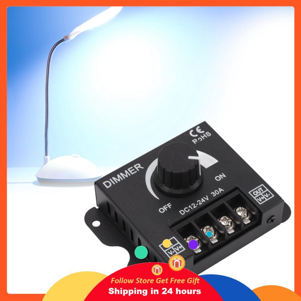 Supergoodsales ไฟ LED หรี่ Stepless Dimming Controller PWM เครื่องมือแสงสว่างสำหรับแถบสี