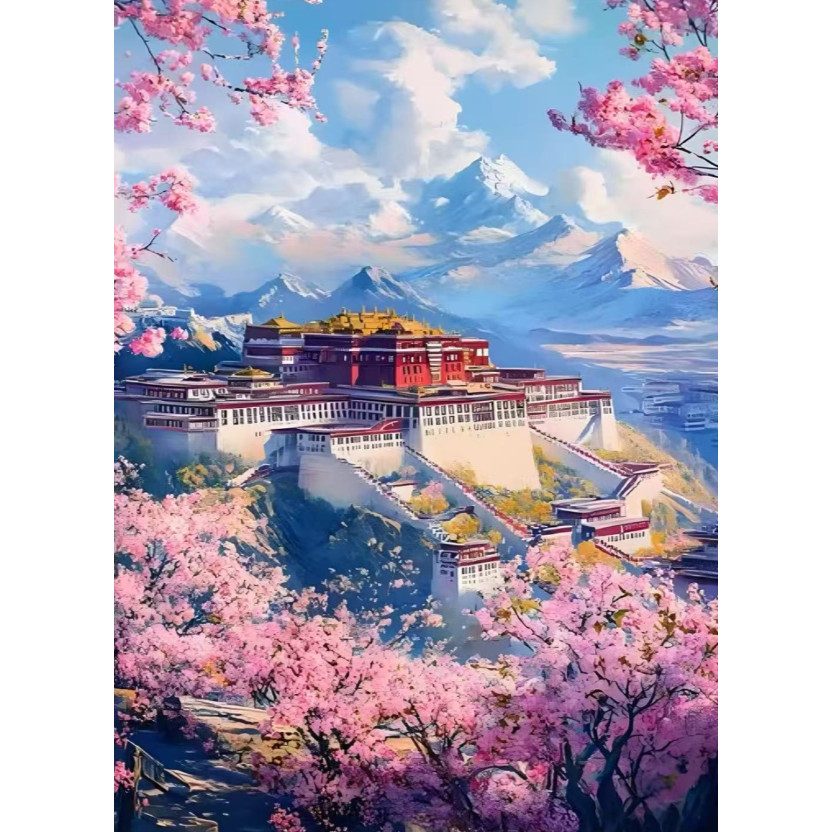 【การรักษาการกวาดล้างผ้าหนา】 ปักครอสติส 2025 เย็บปักถักร้อยด้ายแฮนด์เมดที่สวยหรูสไตล์ใหม่ - รูปที่ 2