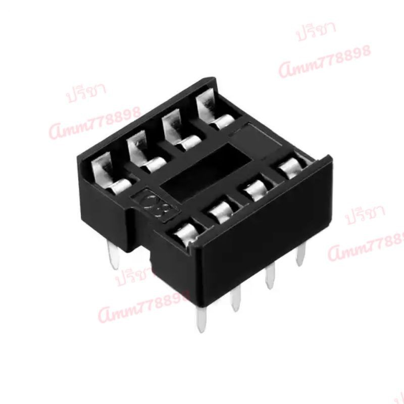 8P IC ซ็อกเก็ต ประเภทDIP แท้จากห้าง