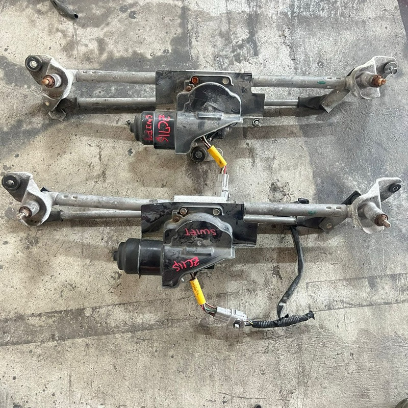 Suzuki Swift ZC21S ZC31S 1.5 1.6 มอเตอร์ปัดน้ําฝนด้านหน้านําเข้าจากประเทศญี่ปุ่นใช้แล้ว