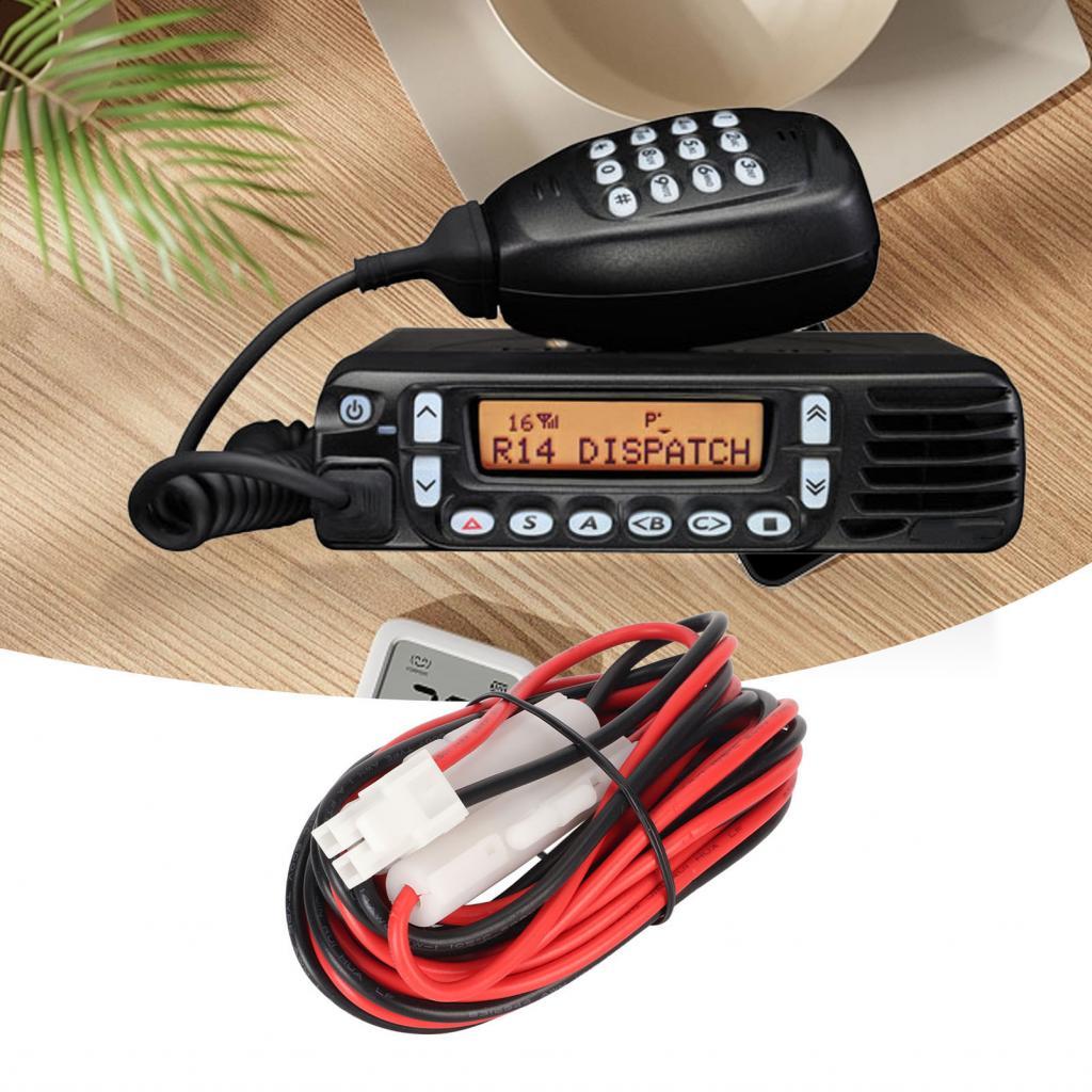 Welcomehome วิทยุมือถือ DC สายไฟรถสําหรับ Kenwood TK7180 TK8180 TK7302 TK8302 TK7360 TK8360 NX 820 9