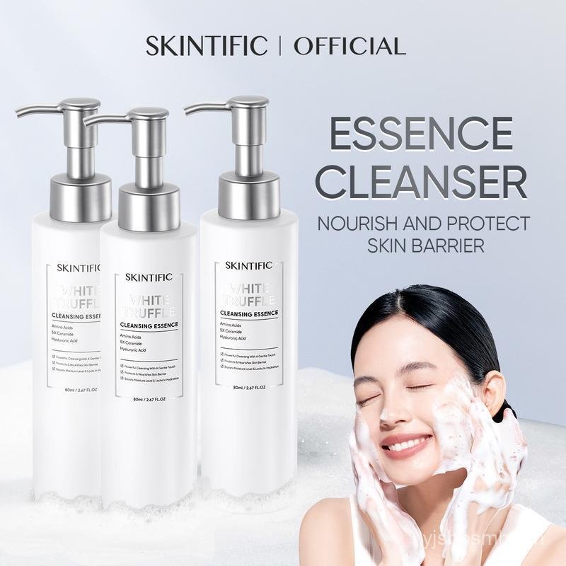 SKINTIFIC White Truffle Cleanser Essence Cleanser Sensitive Skincare Deep Cleansing Facial Lightweig