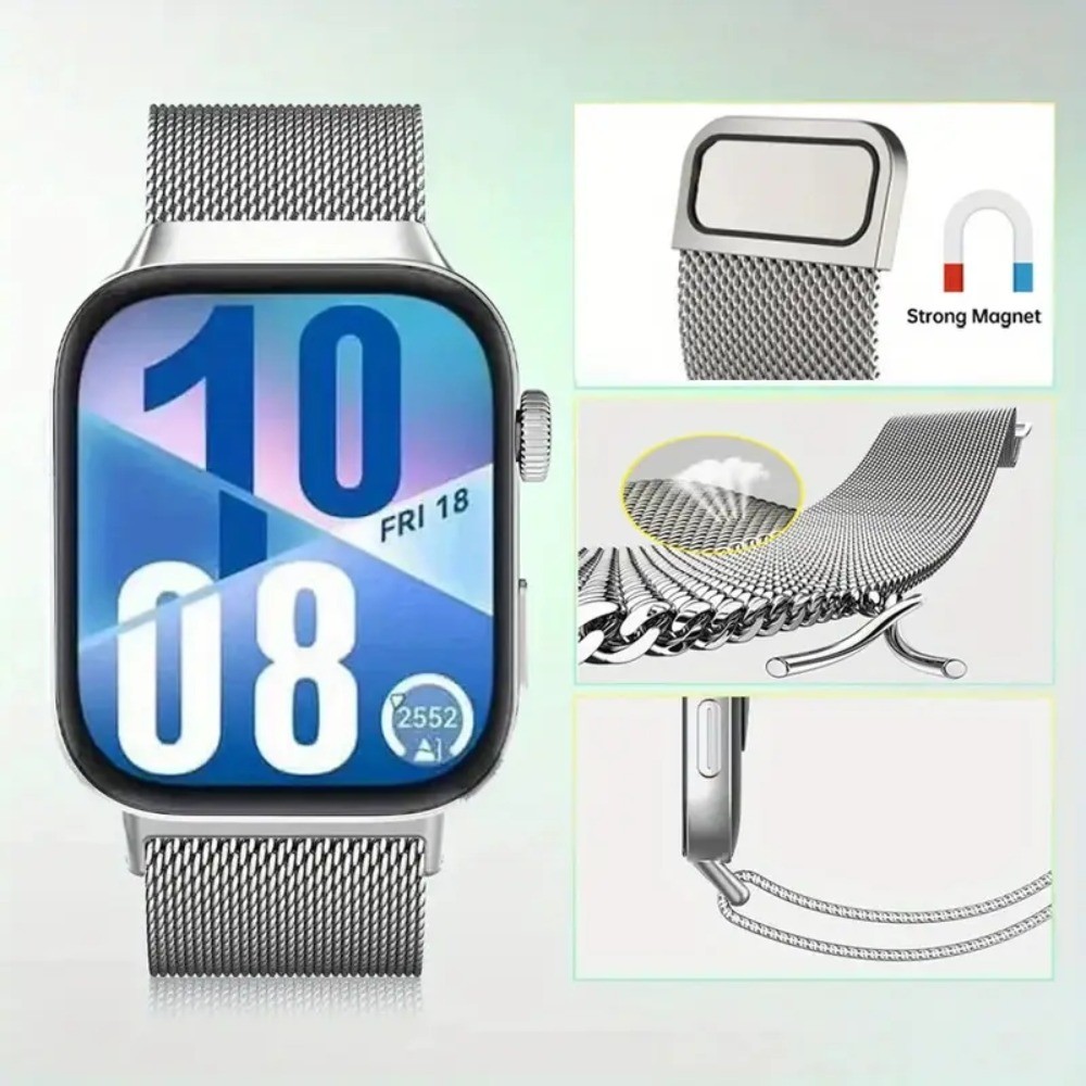 สาย Milanese สําหรับ Huawei Watch Fit 3/4/4 Pro รูปที่ 3