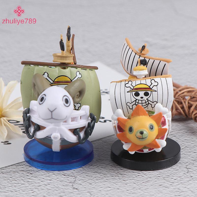 <zhuliye789> 1Pc One Piece Going Merry Thousand Sunny Grand Pirate Ship Action Figure Nice