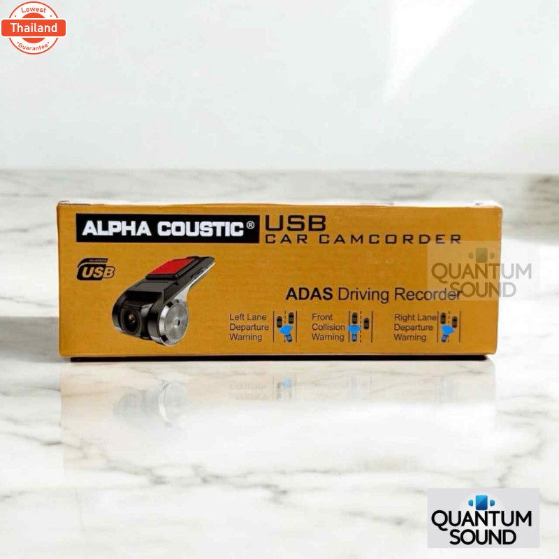 ALPHA COUSTIC กล้องันทึกหน้า ใช้กัจอแอนดรอยด์
