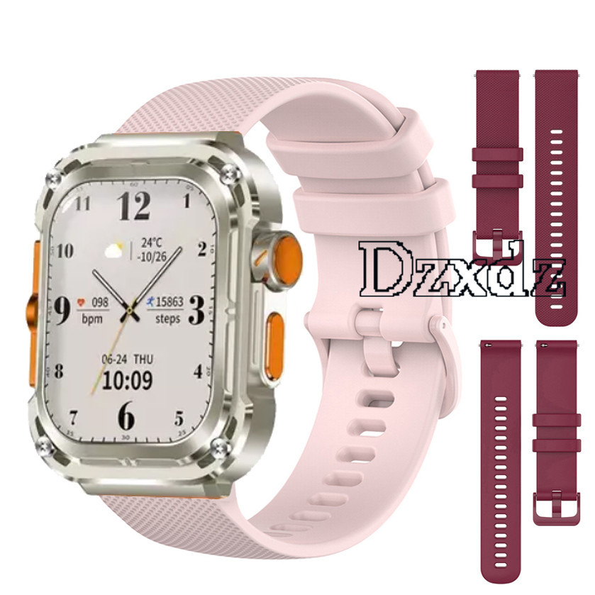 สายรัดซิลิโคนอ่อนนุ่มสําหรับสมาร์ทวอทช์ Z85 Max / Z85 Max Ultra / Z83 / Z83 Max / Z79 Max Ultra สายน