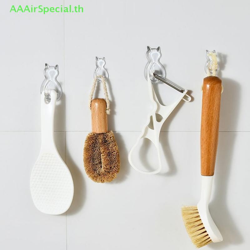 AAAirSpecial 10 ชิ้น Hook-Drilling Wall Hook -Drilling Wall Hook มัลติฟังก์ชั่นติดผนัง Hook สําหรับเ