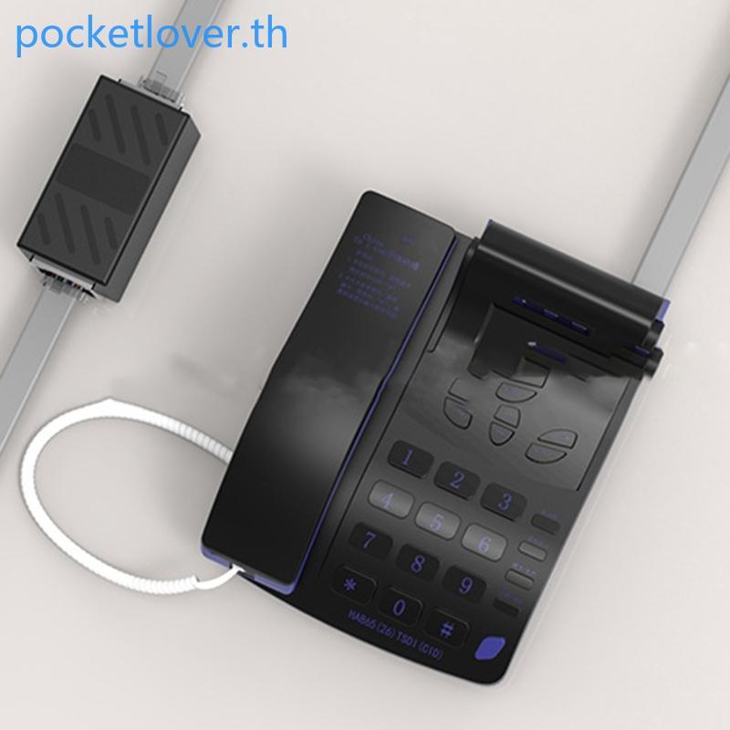 Poc โทรศัพท์ Extension หัวตรง Rj11 6P6C 6P4C 6P2C Coupler Connector