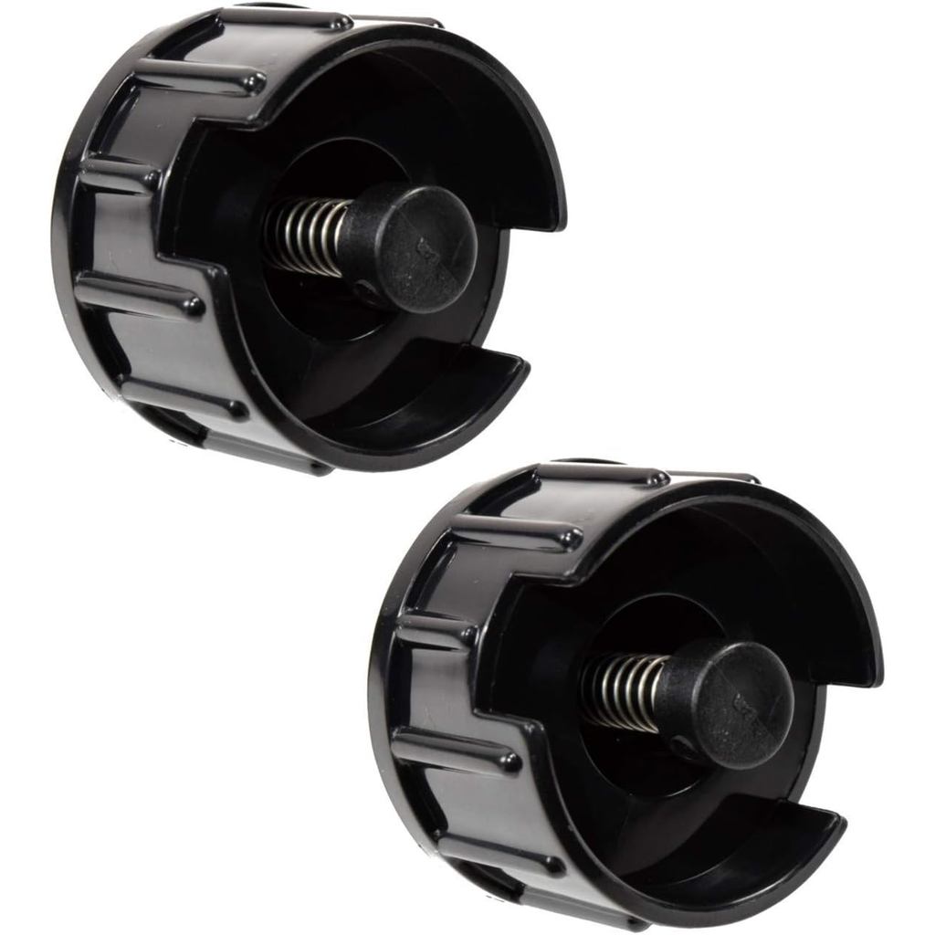 HQRP 2 ชิ้นฝาขวดใช้งานร่วมกับ Essick AirCare Bemis H12 Series H12 300HB, H12 400HB, H12 600, H10 400