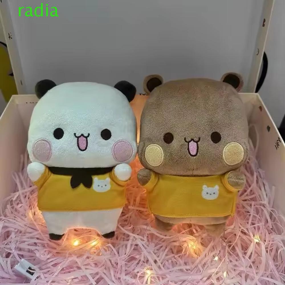 RADIANTZAP Bubu และ Dudu Panda ตุ๊กตาตุ๊กตา, ตุ๊กตาหมีแพนด้า Soft Kawaii ตุ๊กตาตุ๊กตา Bubun และ Dudu