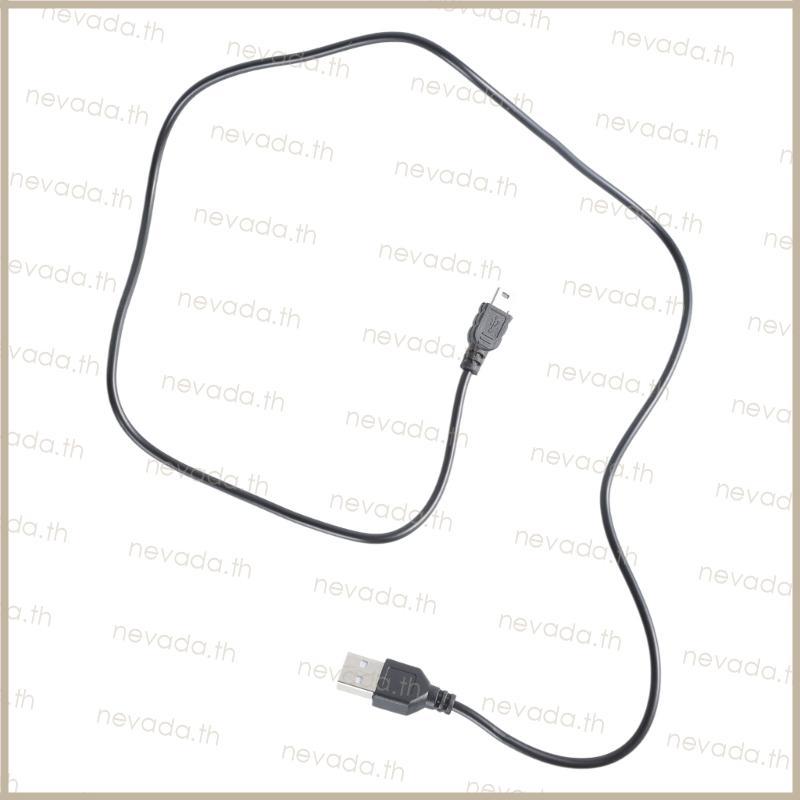 Nev ʚɞ สาย Mini USB A-Male to Mini-B สายไฟ USB 2 0 สายชาร์จ Transfer Images สําหรับ MP3 4 PDA GPS ระ
