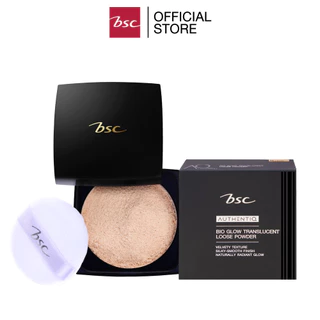 BSC AUTHENTIQ BIO GLOW TRANSLUCENT LOOSE POWDER บีเอสซี ออเธนทิค ไบโอ โกลว์ ทรานสลูเซนท์ ลูซ พาวเดอร์ แป้งฝุ่น
