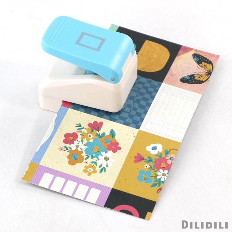 [Dilidili] Paper Punch Paper Puncher ประทับตราไปรษณีย์ Puncher Hole Punch สําหรับสมุดภาพ Notepad