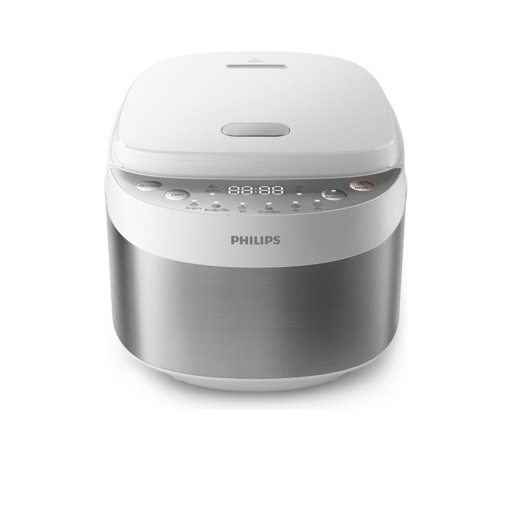 PHILIPS - Rice Cooker Digital AI (540W, 0.85L, Stainless) HD3170/35 &