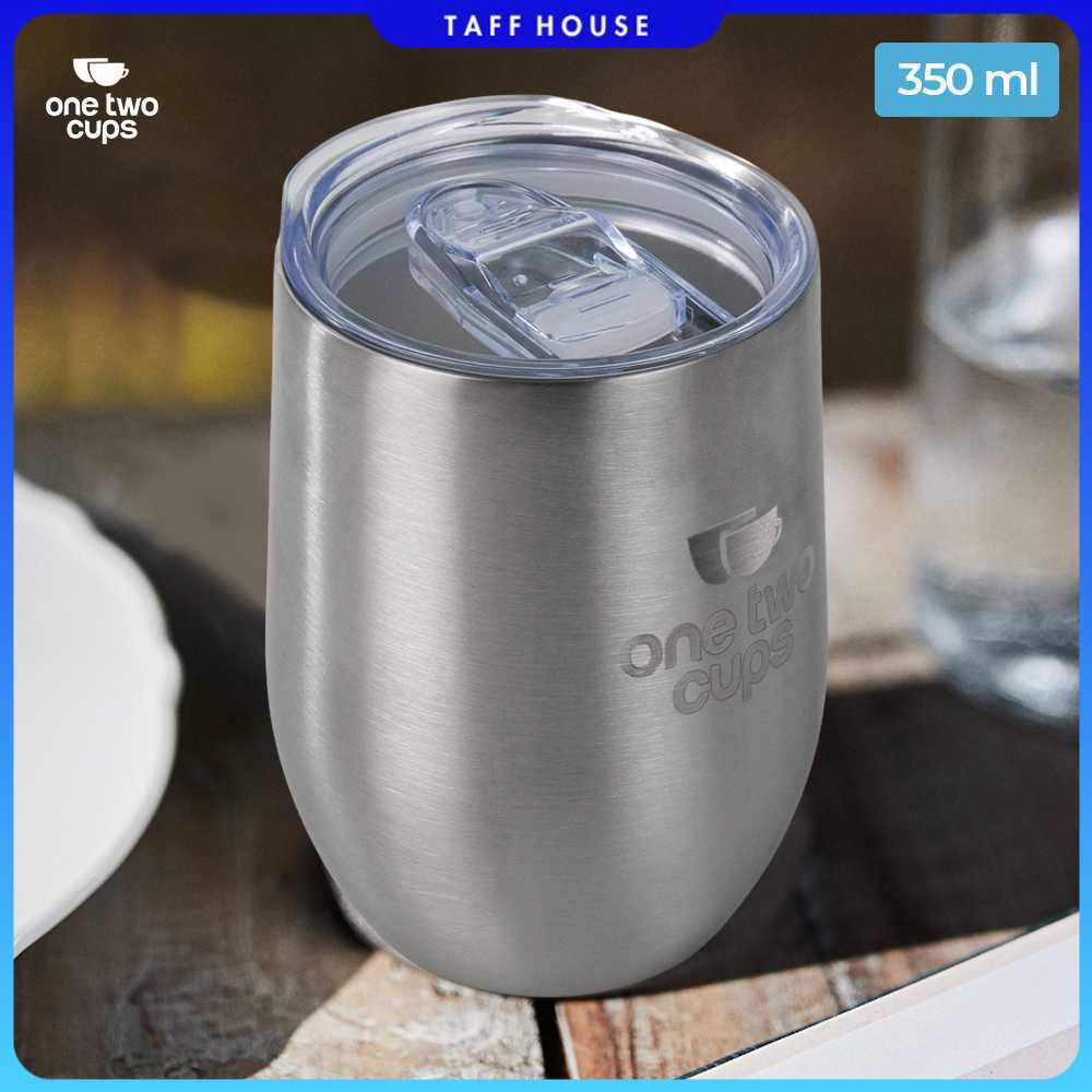 แก้วกาแฟ One Two Cups Egg Shaped Stainless Steel 350ml - TR-321