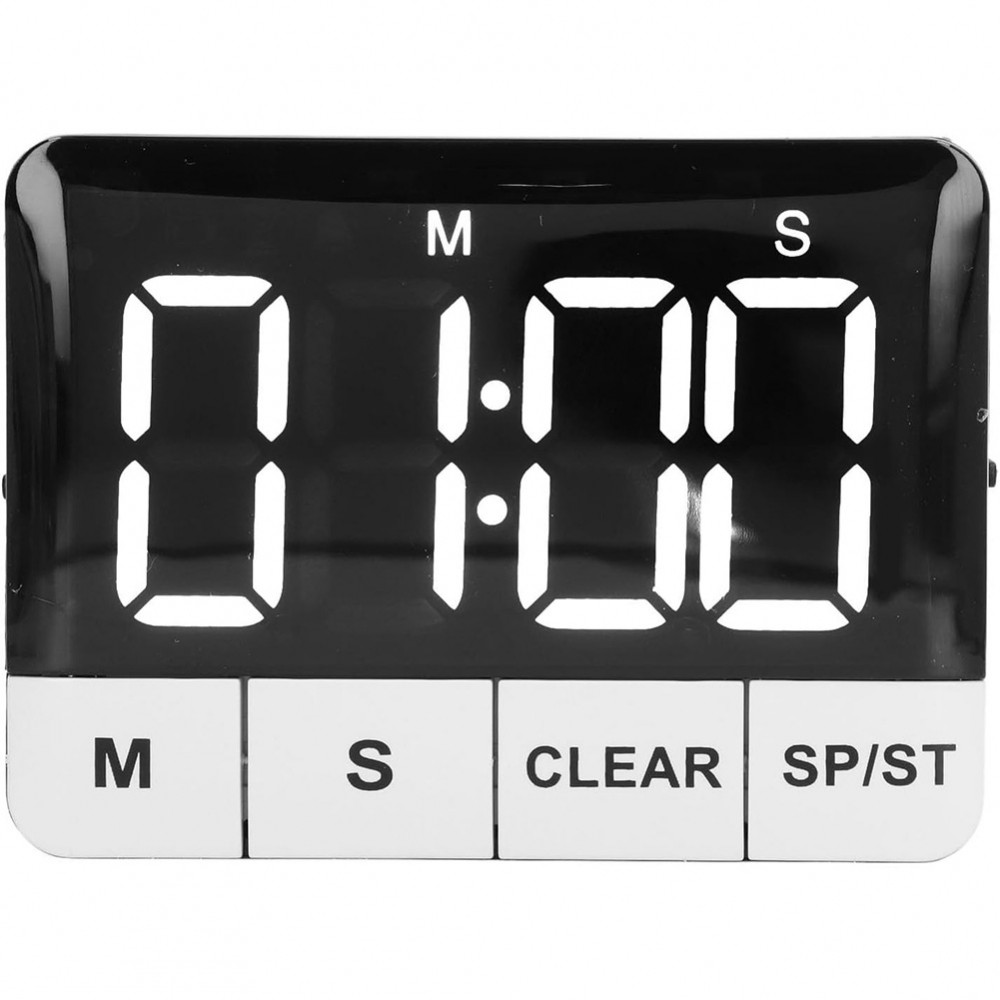 【SMELLSHI】Kitchen Timer Alarm Clock Countdown Magnetic Timer 120dB Digital LED Countdown