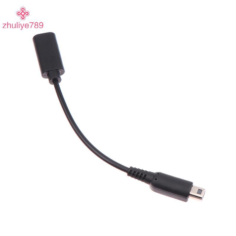 <zhuliye789>USB Cสายชาร์จสายไฟประเภทCสําหรับNDSI 3DS 2DS XL/LLใหม่ 3DSXL/3DSLL 2dsxl 2dsllเกมสายไฟNi