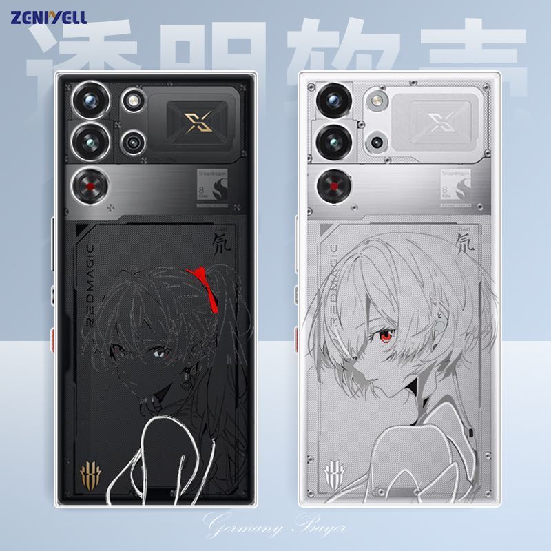 สําหรับ Nubia Red Magic 10S Pro เคสโทรศัพท์ Red Magic 10 Pro + โปร่งใสนุ่มกรณีฝาครอบป้องกัน