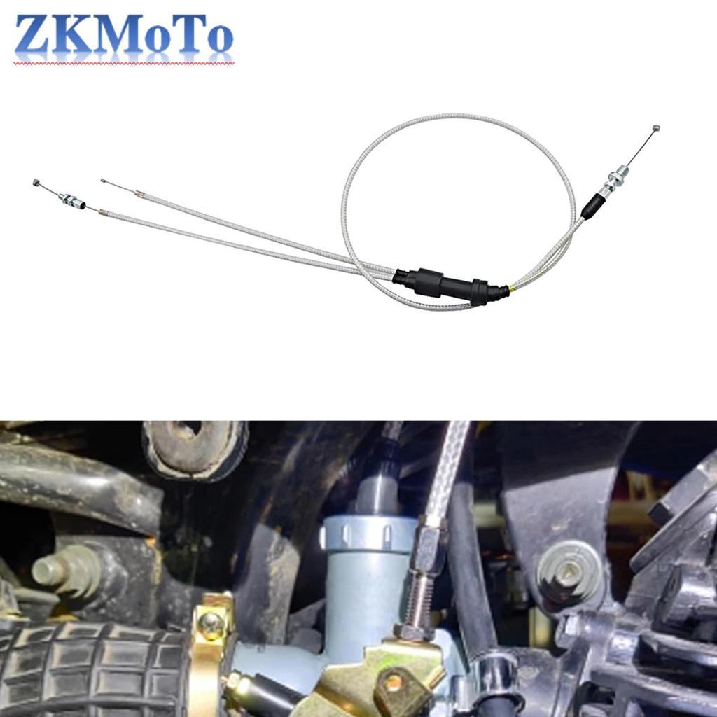 Dirt Bike Dual สายคันเร่ง Fit สําหรับ KEIHIN PZ30 มม.PZ30 PZ 30 Accelerating เร่งปั๊มคาร์บูเรเตอร์รถ