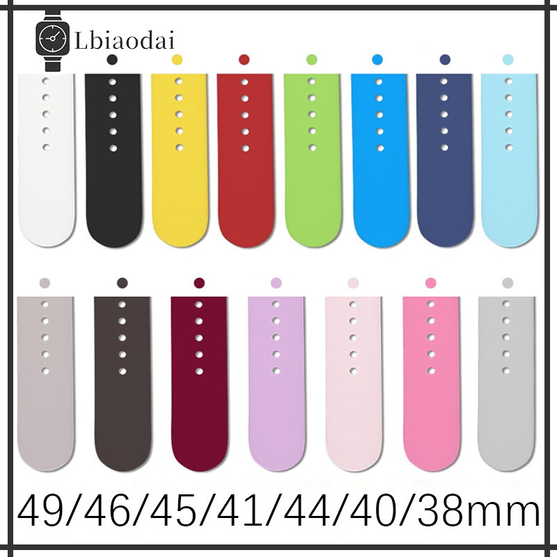 สายซิลิโคน for Smart Watch SE Ultra 3 2 IWatch Series 11 10 9 8 7 6 5 4 3 49 46 45 44 42 41 38mm วงกีฬา อุปกรณ์เสริม