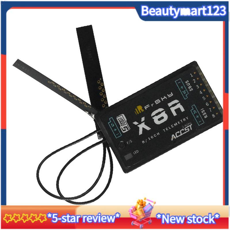 BMFrSky X8R 8/16Ch S.BUS ACCST Telemetry Receiver พร้อมพอร์ตสมาร์ทสําหรับ X9D XJT สําหรับ RC Quadcop