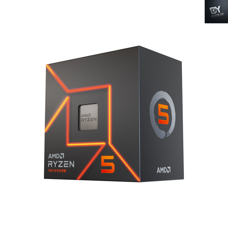 Dfy AMD 5 7500F (r5) 5nm 6 Core 12 Line Range Acceleration ความถี่ถึง CPU ชนิดบรรจุกล่อง 5GHz สูง