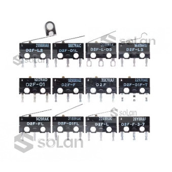 เมาส์ Omron ไมโครสวิตช์ D2F-F-FL-01F-01L-01FL-L-L2-L3-D-D3-T3-3-7-5L-7N D2FC-F-7N-K