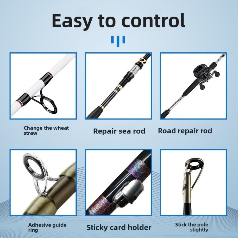 กาวซ่อมคันเบ็ด CEREZA อีพ็อกซี่ ขนาด 50ml เหมาะสำหรับงานตกปลาระบายน้ำได้ - รูปที่ 5