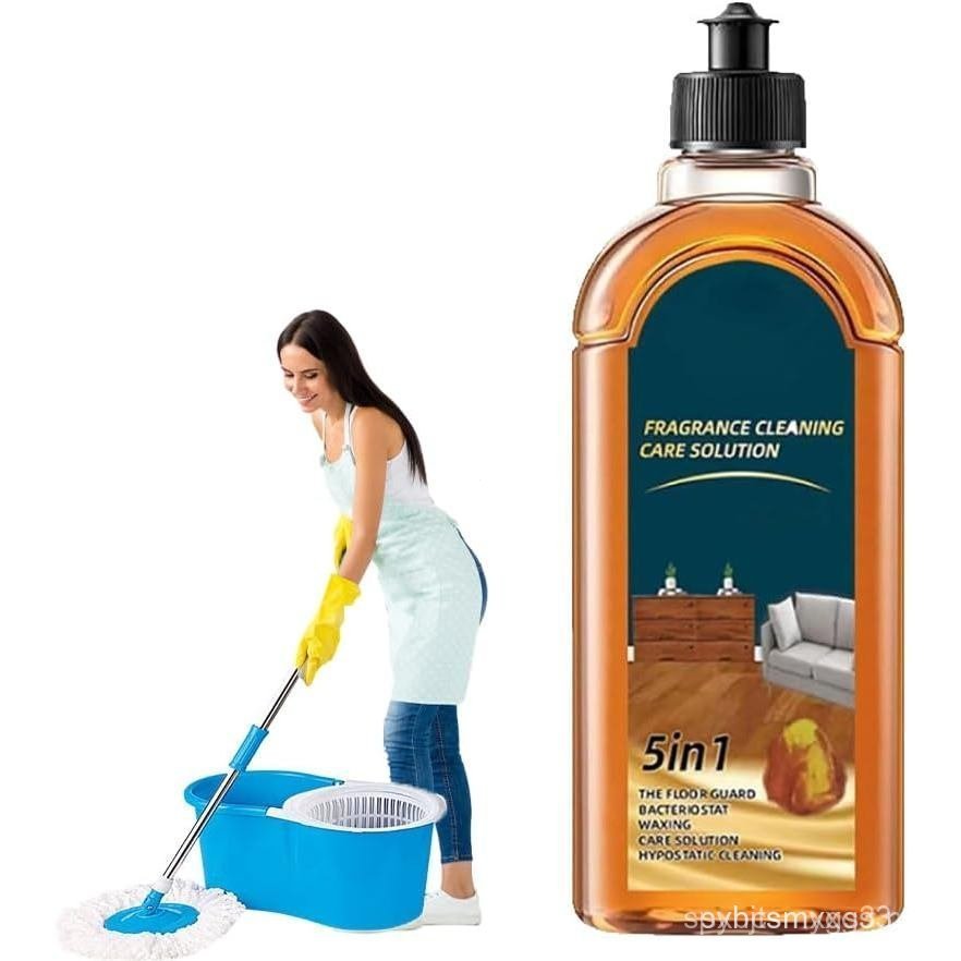 Spainho Floor Cleaner, 2025 New Cleaner & Polish Solution for Hardwood Floors, 5 In 1 Floors Cleaner