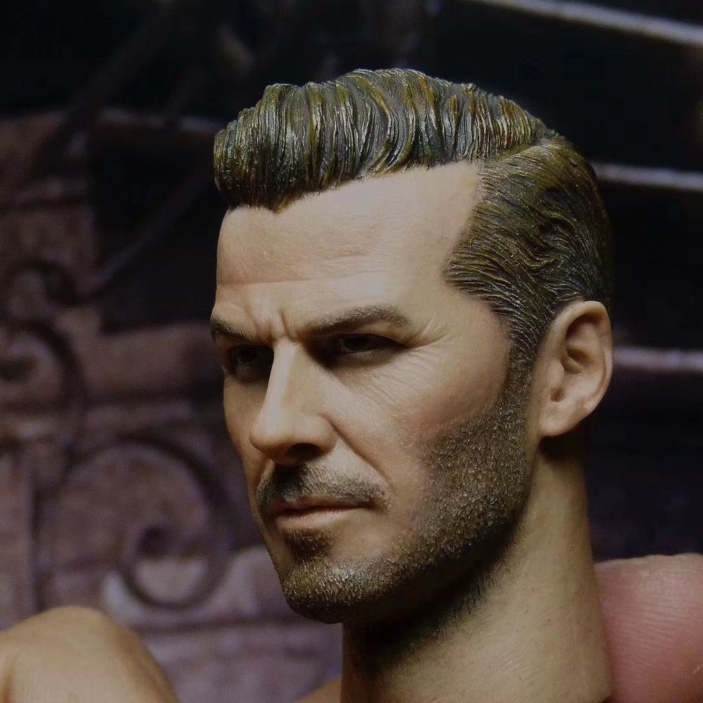 [Head Carving Self-d] 1/6 Soldier Male Star Fine Coating Head Carving Beckham