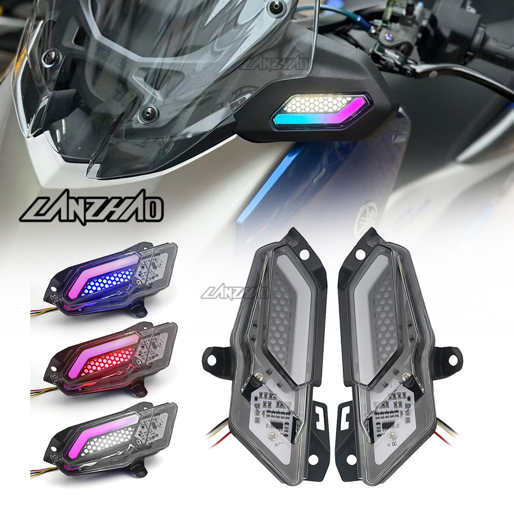 ไฟหรี่เลี้ยว ไฟเลี้ยว RGB YAMAHA XMAX 300 v3 2025 ไฟเลี้ยวแต่ง