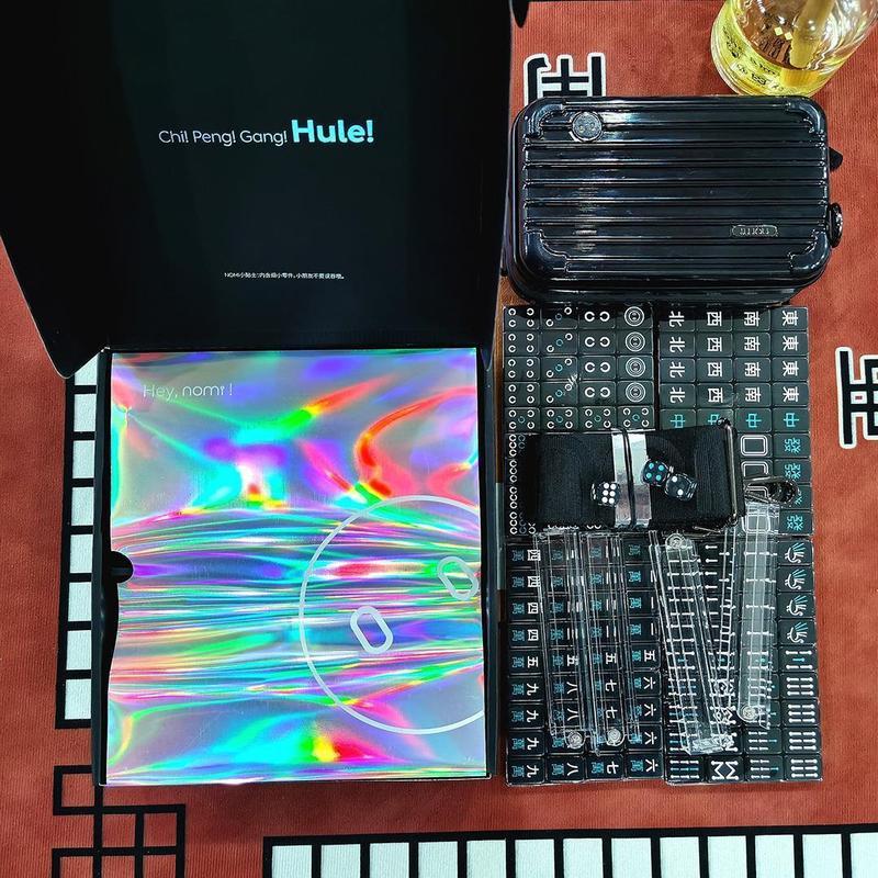 Weilai NIO Life Mahjong NOMI Hey Mini Mahjong Card อินเทรนด์ Play Art National Essence Original Gift