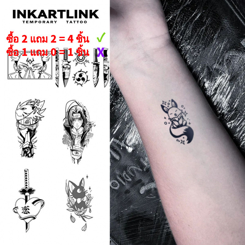 Arm Flower Tattoo Stickers รอยสักชั่วคราว Lasts ถึง 15 วัน New Technology Magic Waterproof Semi Permanent Sticker