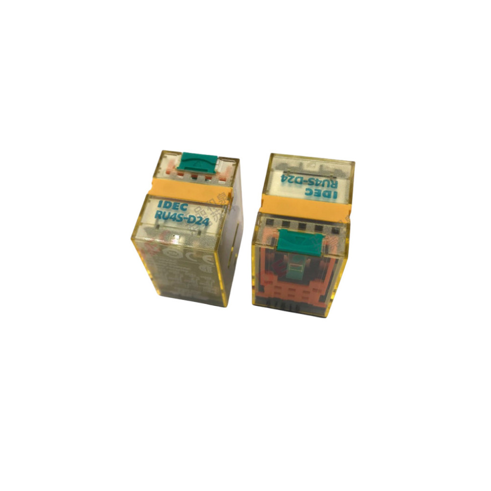 ของแท้ IDEC Hequan Electrical Intermediate Relay RU4S-D24 DC24V 14-Pin Small