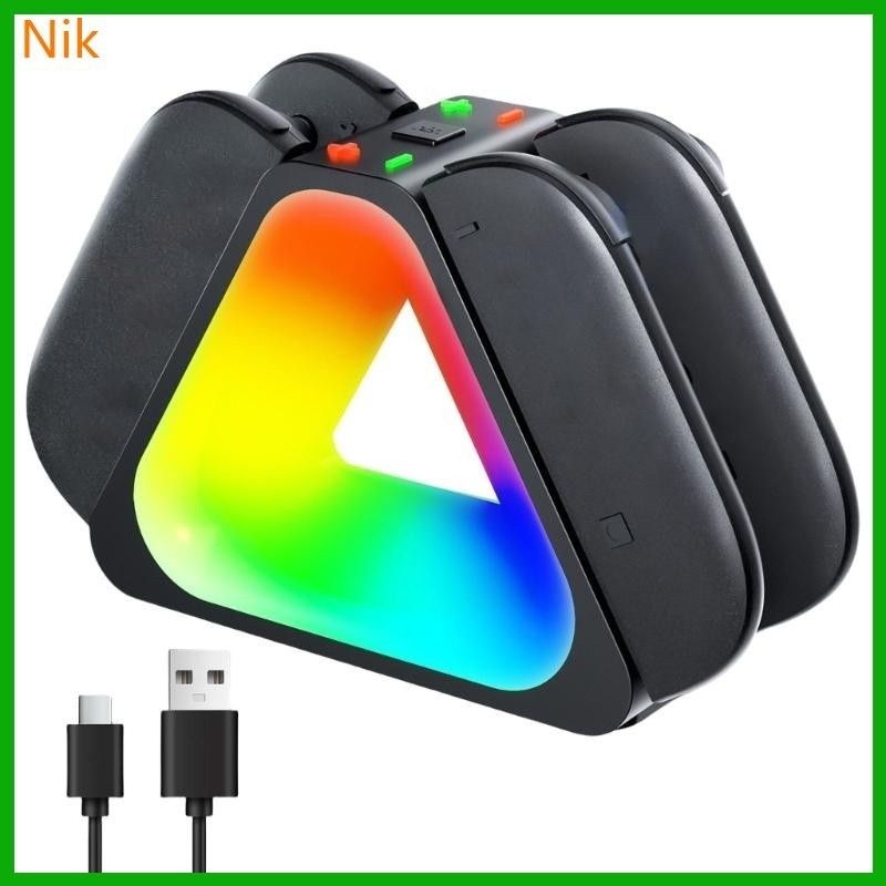 B.N.K.T.S. 4 In 1 Charging Dock Cradle Controller Station Stand For NS2 Charge 4 Controllers