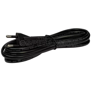 [ 1 เส้น ] GP1021 สายไฟ AC Glink 2Pin TIS 10A 250V มาตรฐาน มอก. สายไฟเทปร่อง 2ขา กลม 2Cx0.75 sq.mm GP-1021 สายเสียบวิ...
