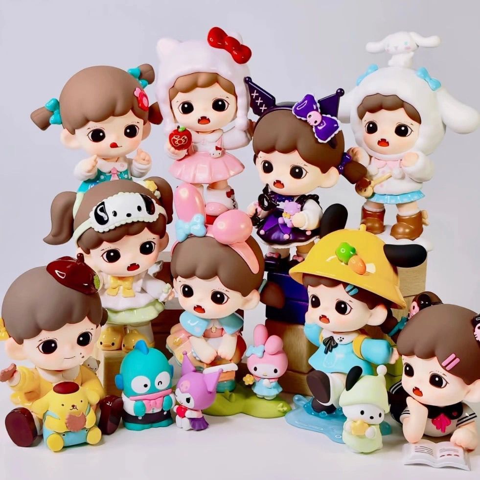 Motherland Series Mystery Box Sanrio Roaming Good Times Car Decorative Cute Cute Girls Birthday Gifts Y25111914