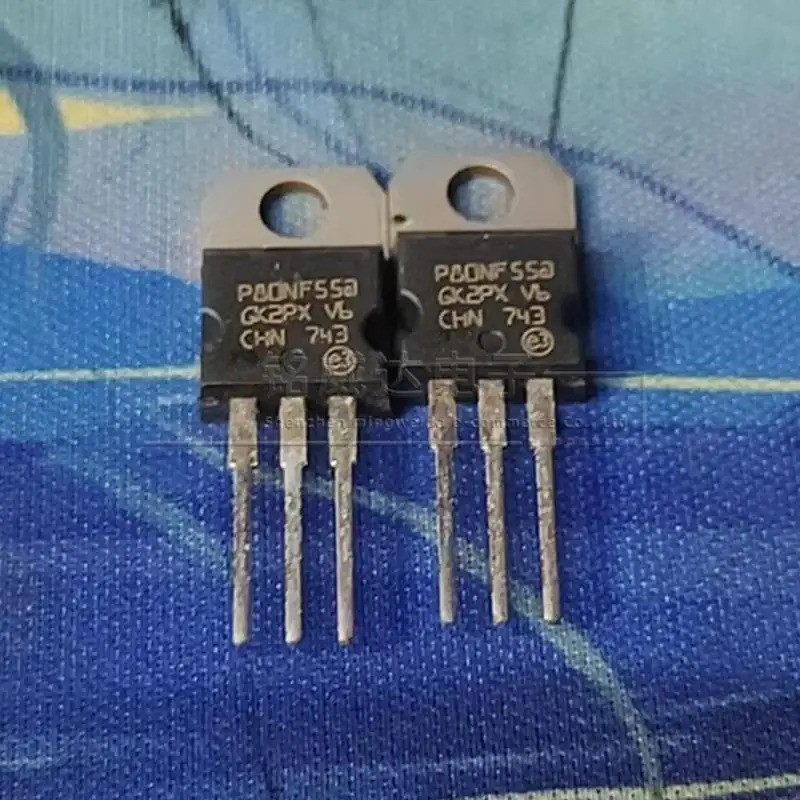 1-5PCS/ P80NF55 P80NF55-08 P80NF70 P100NF04 P120NF10 P80NF55L-06 STP80NF55-08 STP80NF70 STP100NF04 S
