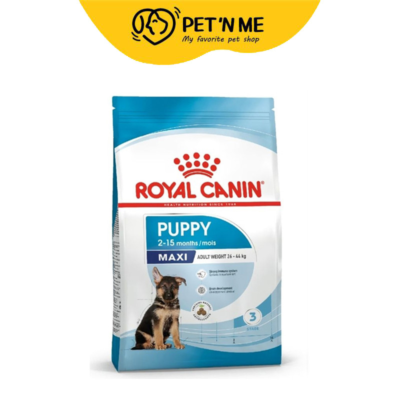 [จัดส่งจากคลัง] ROYAL CANIN Maxi Puppy โรยัล คานิน อาหารเม็ดลูกสุนัข พันธุ์ใหญ่ 15 kg [3182550732055]