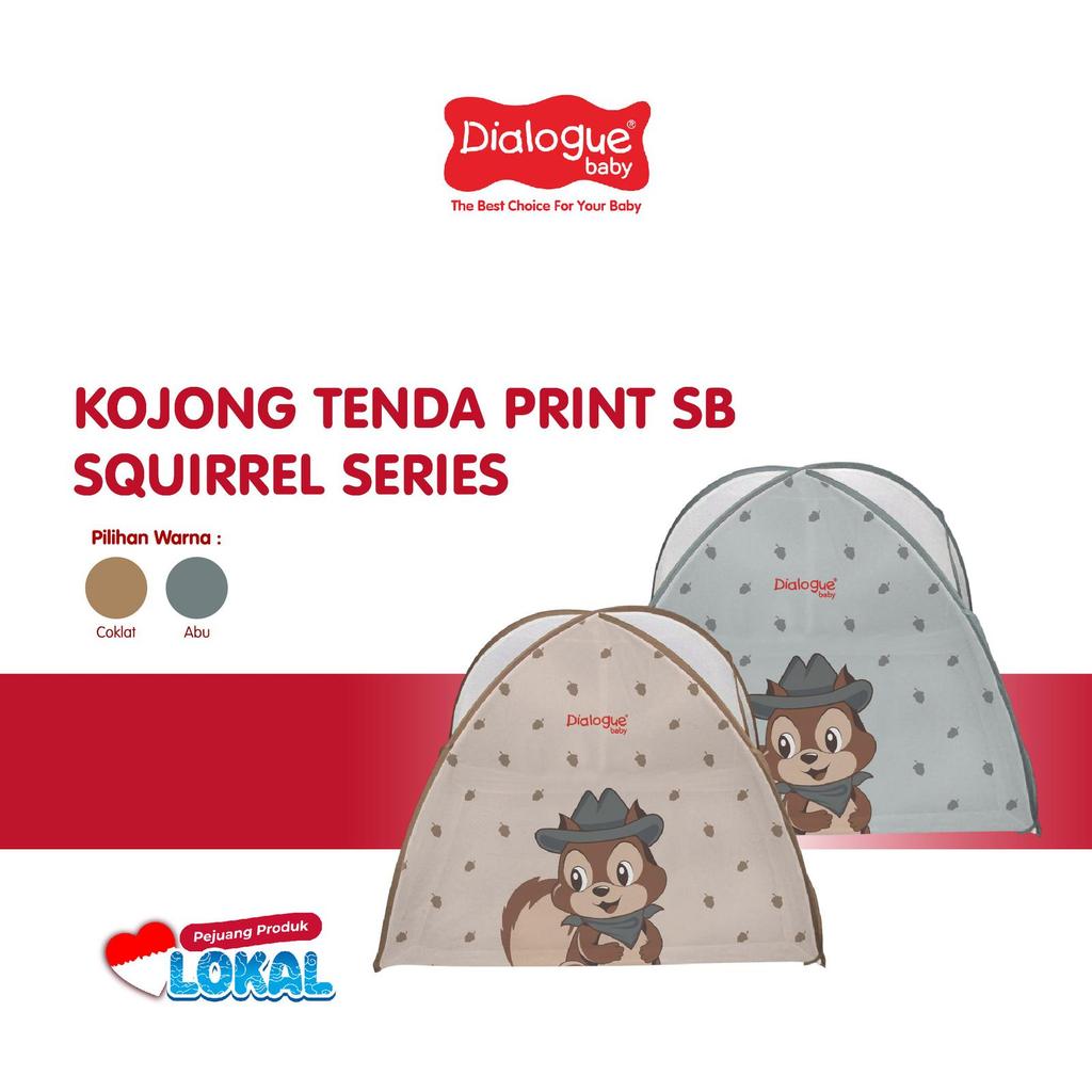 TENDA Dialogue Baby Kojong Tent Squirrel Series DLK0295 - DLK0295