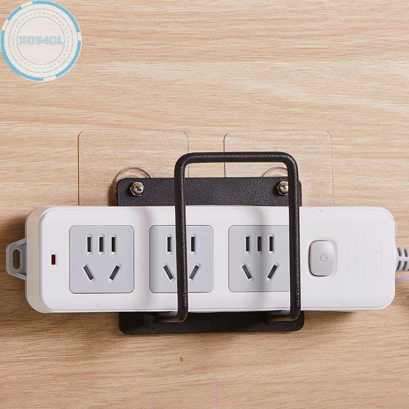 Xo94ol ผู้ถือเราเตอร์ติดผนัง WiFi Storage Bracket ติดตั้งง่ายไม่เจาะ Power Socket Rack ชั้นวางหนังสื